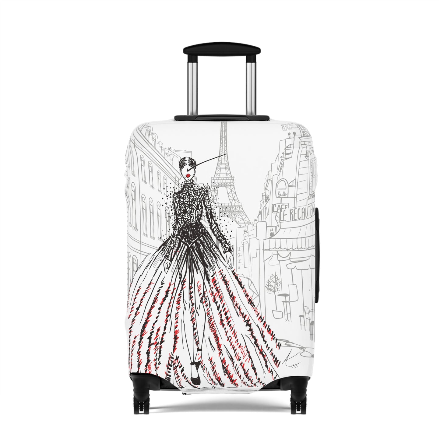 Paris Luggage Cover