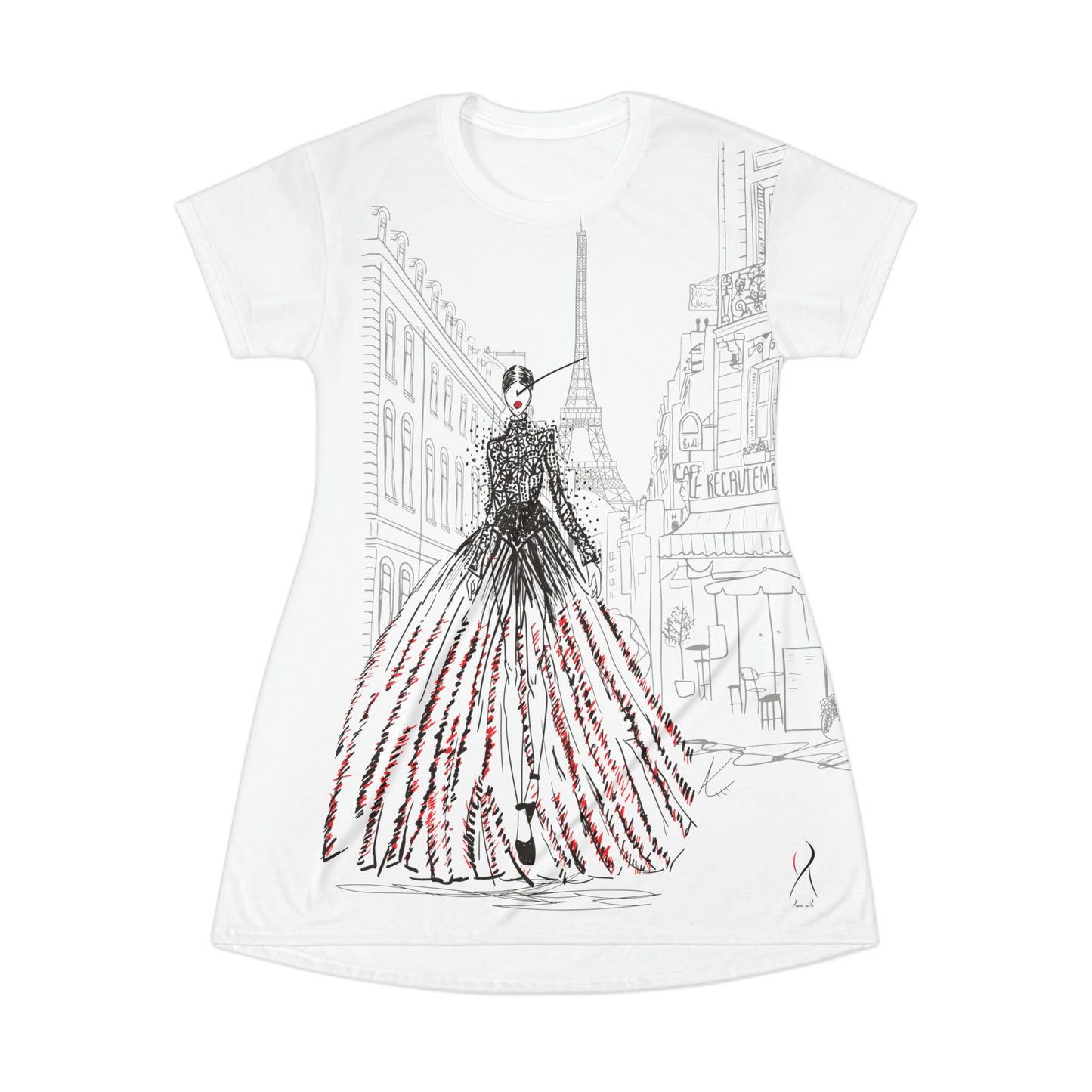 Paris T-Shirt Fashion Summer