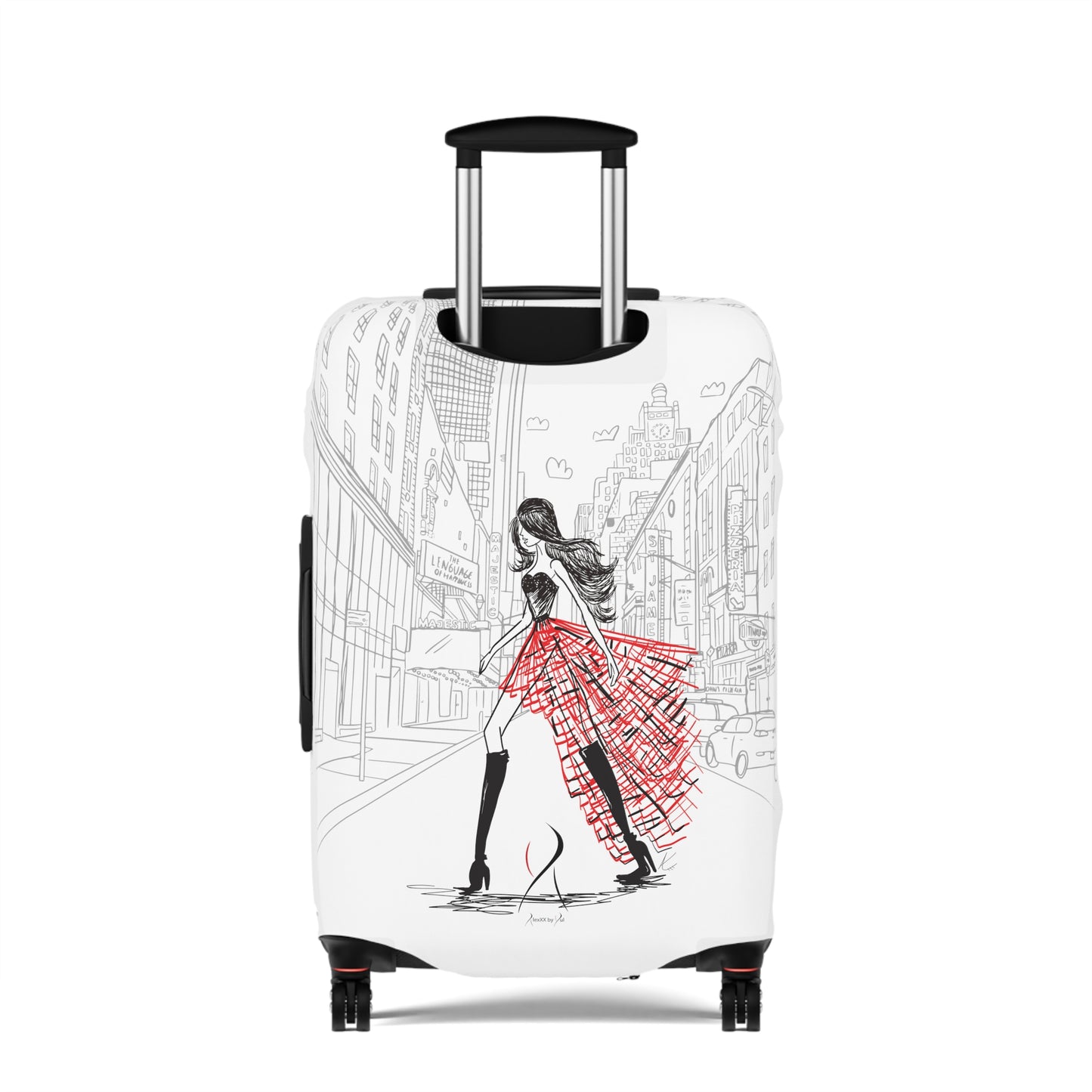 New York City Luggage Cover