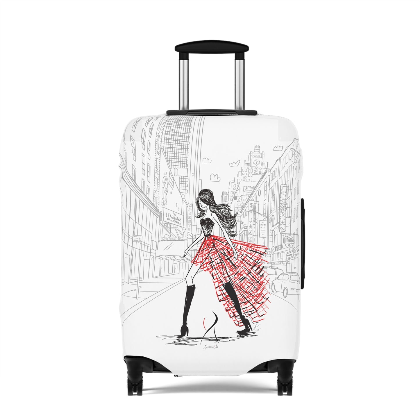 New York City Luggage Cover