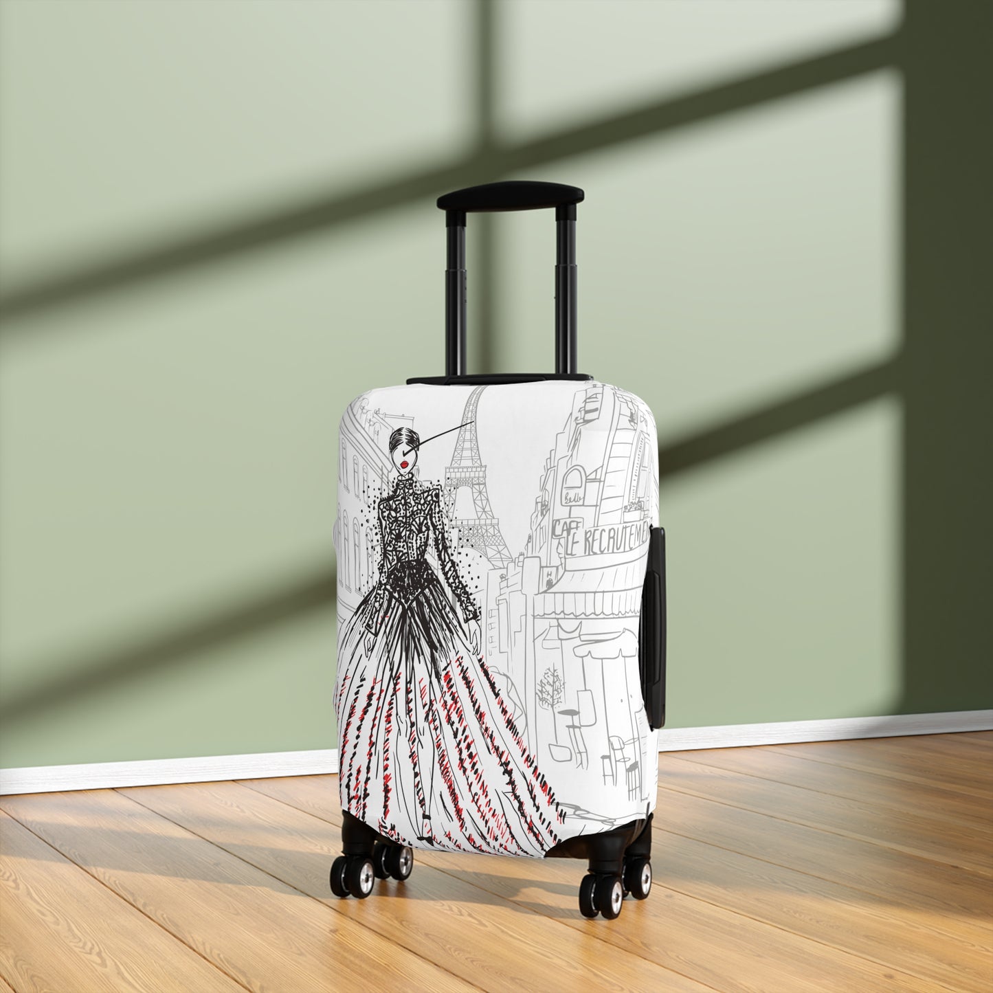 Paris Luggage Cover