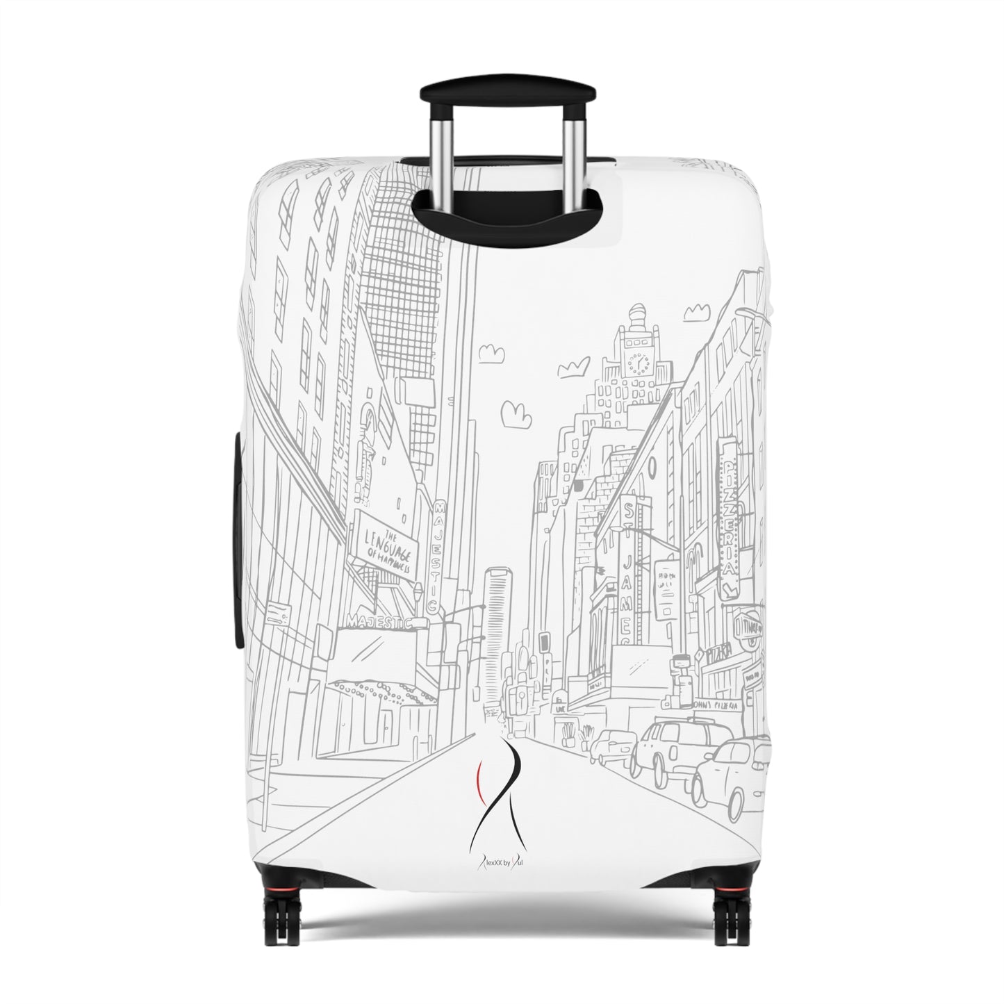 Paris Luggage Cover