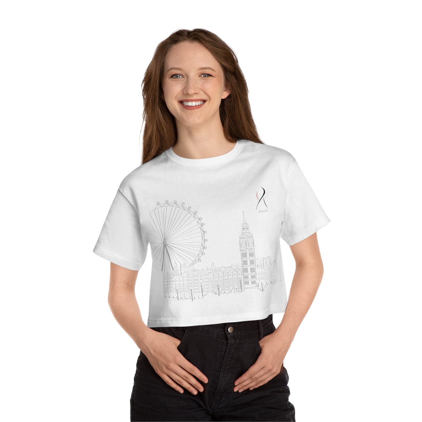 Camiseta corta de mujer Heritage London Summer